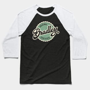 Original Bradley Certified - Vintage Badge Style Baseball T-Shirt